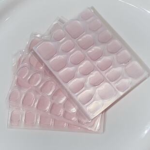 New Manicure Tools Jelly Glue Powder Glue Ultra-Thin Wearable Nail Strong Adhesive Double-Sided Tape Transparent Wholesale Ready Stock