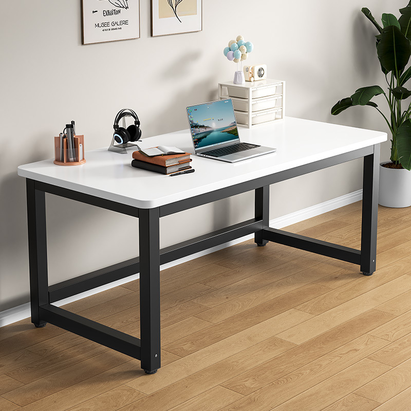 [싱글 테이블 모델 두께 16mm] 흰색 표면 + 검정색 프레임