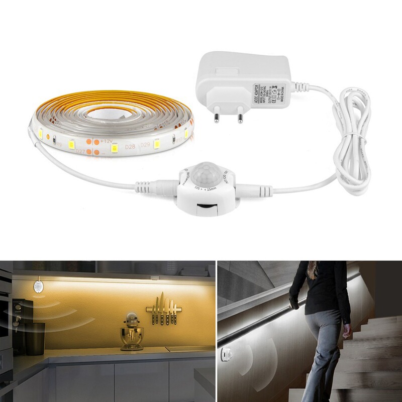 Factory wholesale LED light strip bed bottom induction light bar double bed bottom light corridor Channel LED Cabinet light strip Factory wholesale LED light strip bed bottom induction light bar double bed bottom light corridor Channel LED Cabinet light strip
