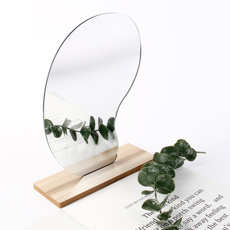 不規則化粧鏡diy手作り鏡台面鏡異形アクリル雲鏡工場店おすすめ品|undefined