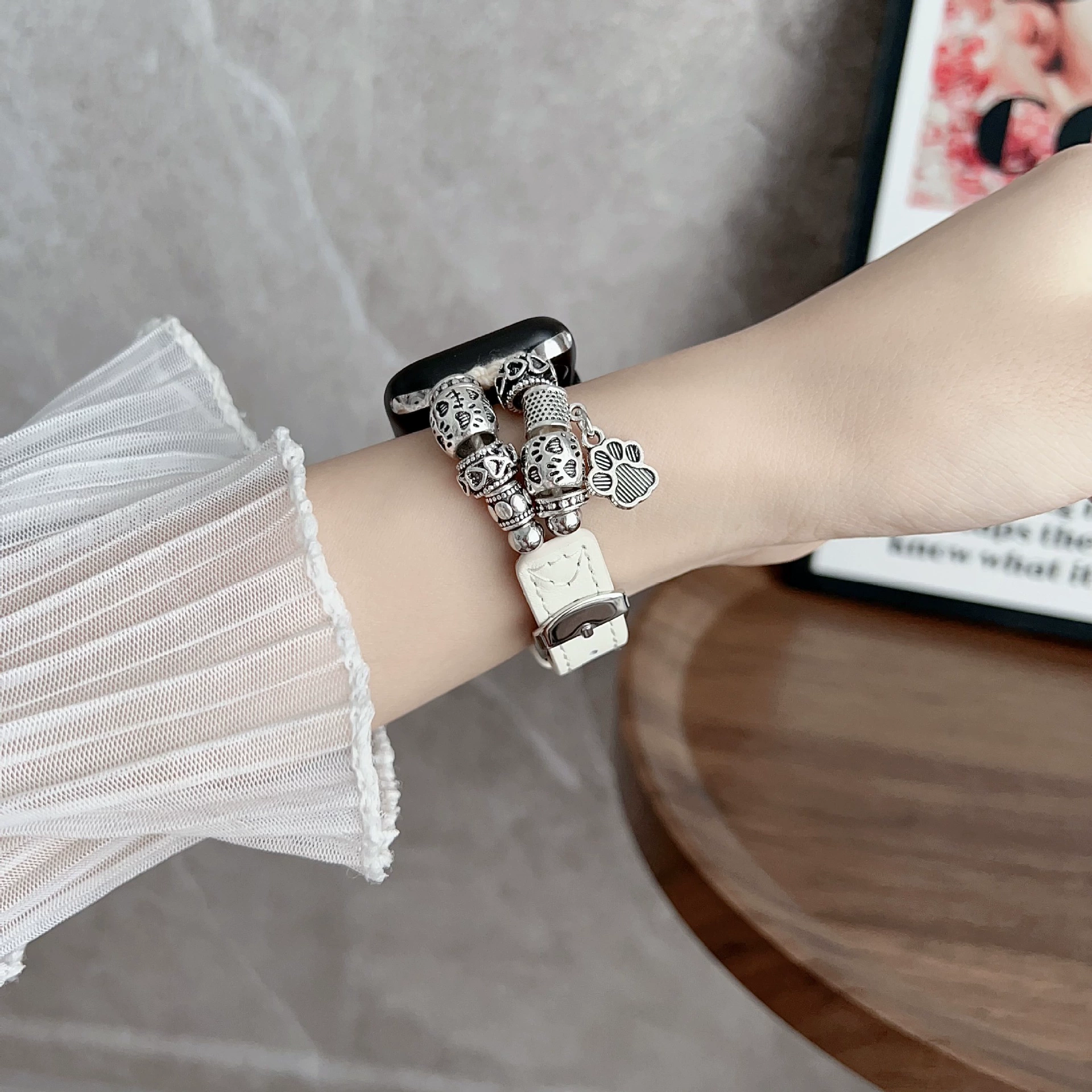 Apple, watch strap, genuine leather, high-quality style