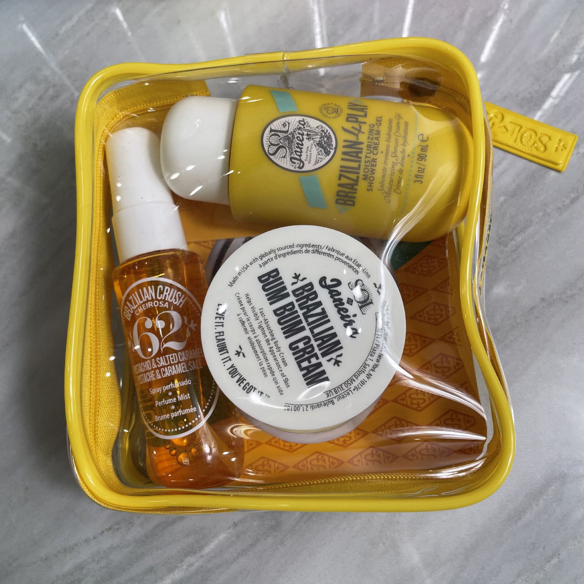 Transfronterizo Sol de Janeiro Brasil Perfume Río Verano Perfume Body Lotion Bath Gel Kit de viaje image 7