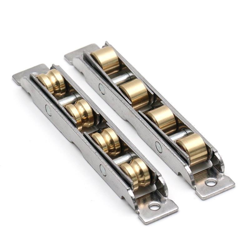 塑钢门窗 滑轮老式推拉门 滑轮玻璃门滑轮移门