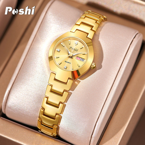 Watches for women new style junior high school student girls simple temperament ins style niche electronic mechanical women's watch