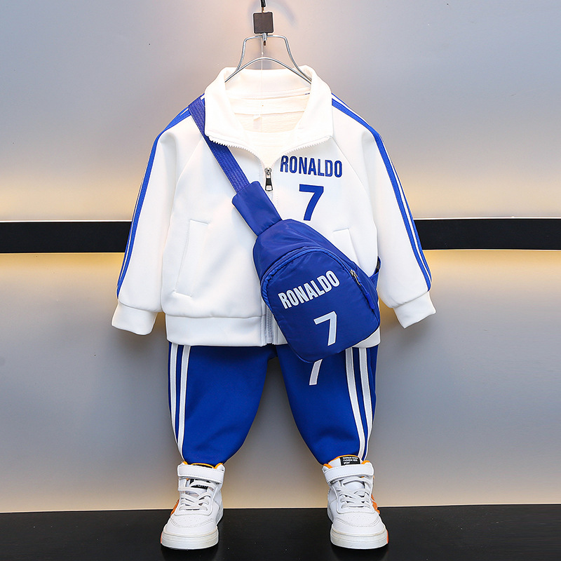 Boy's suit Children's spring and autumn sportswear boy baby handsome tide_voghion.com