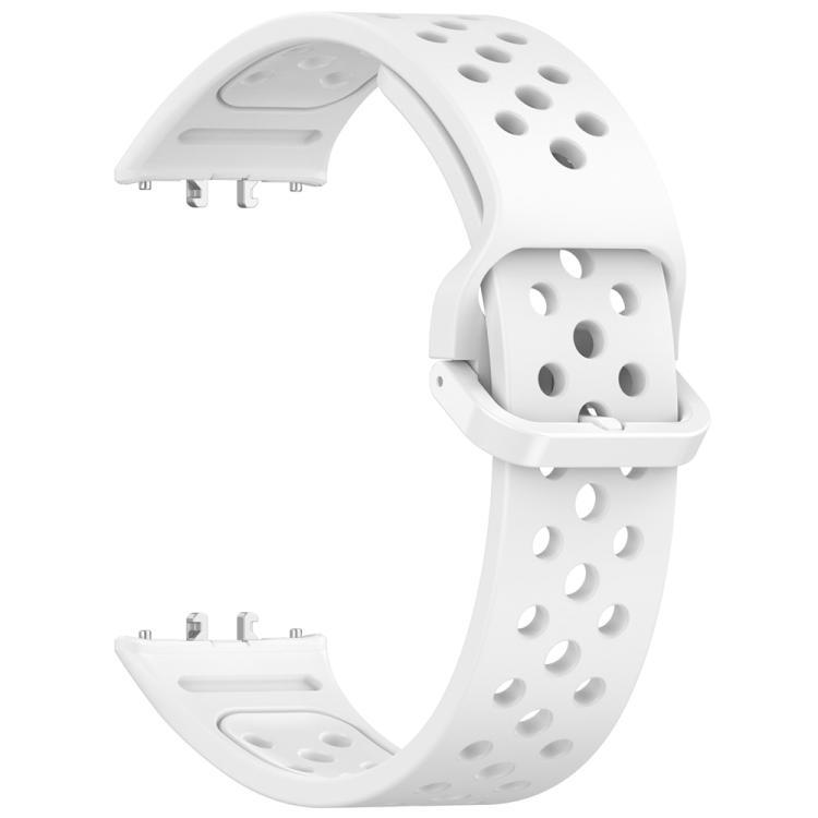 xDfind Color Buckle Solid Color Transpirable Silicone Bracelet para Samsung Galaxy Fit3