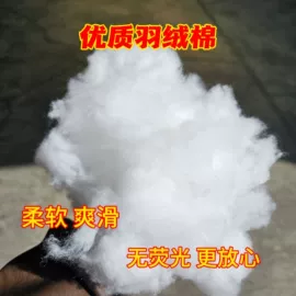 纺织填充物;涤纶纤维;羽毛、羽绒