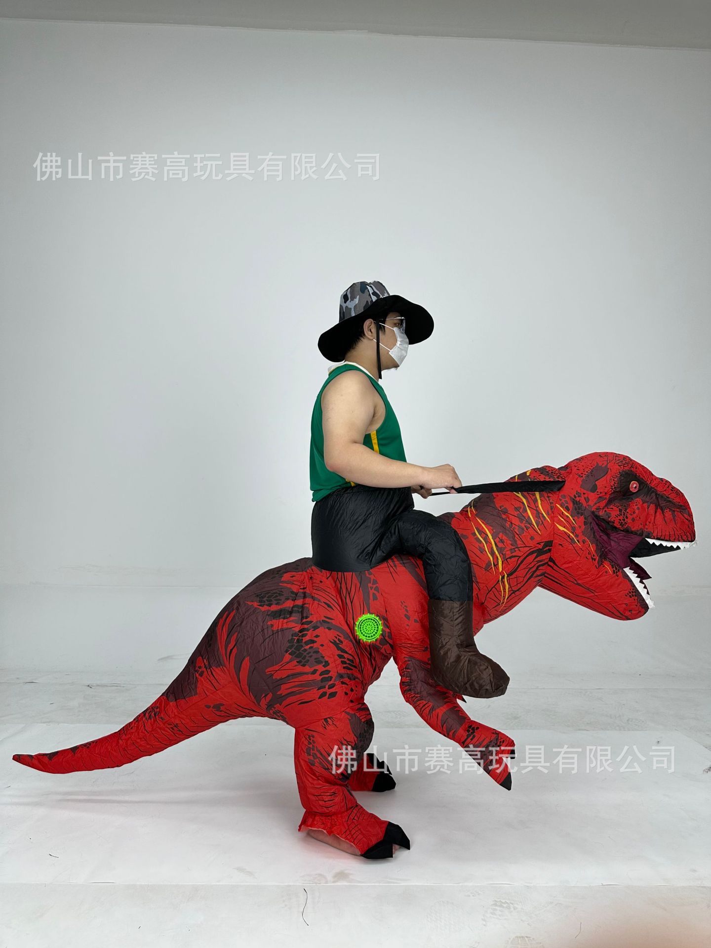 Adult Red Mount Tyrannosaurus Rex