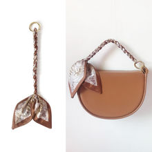 改造肩带麻花辫丝带丝巾包包手提带包包替换肩带适用爱马仕饭盒包