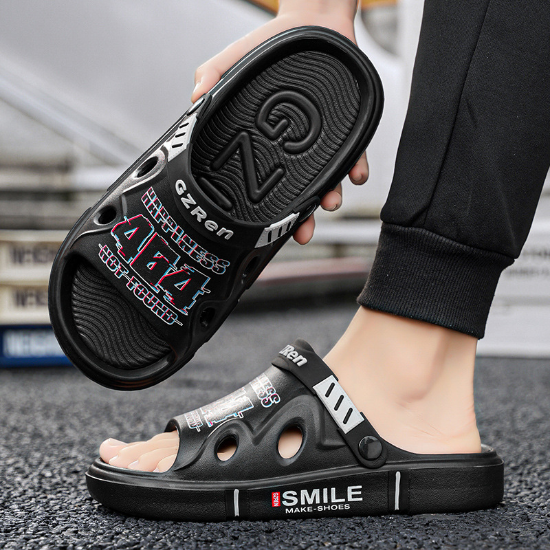 Nueva pareja de verano EVA pisar mierda sensación deportiva casual de moda sandallas de playa antideslizantes para hombres y mujeres