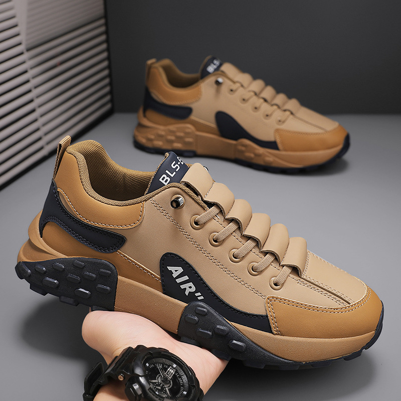 Zapatos populares en línea populares para hombres verano 2023 nuevos versátiles de suela gruesa argan Sports Board zapatos de moda casual para hombres