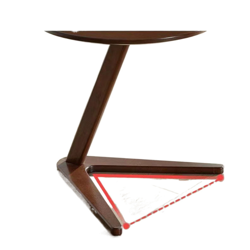 Madera sólida, sofá de sala de estar, esquina de té, tabla lateral de viento, estante de almacenamiento al lado de la cama para el hogar