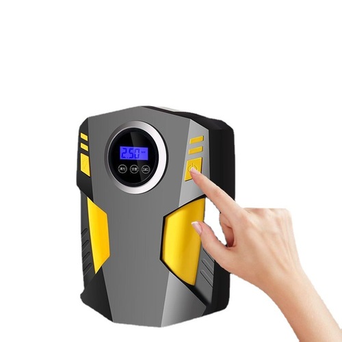 Portable car air pump car tire air pump multi-function 12v tire air pump car inflatable English cross-border