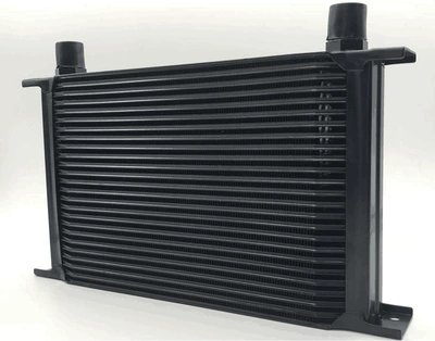 modified AN10 British oil: car radiator - 25-row-black-oil-cooler