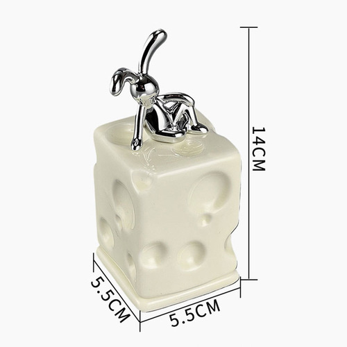 Toothpick Box Home High-End Personalized Creative Lightweight Luxury Press-Button Toothpick Tin Floss Holder Noodles Container Net Pop Cotton Stick Storage Box