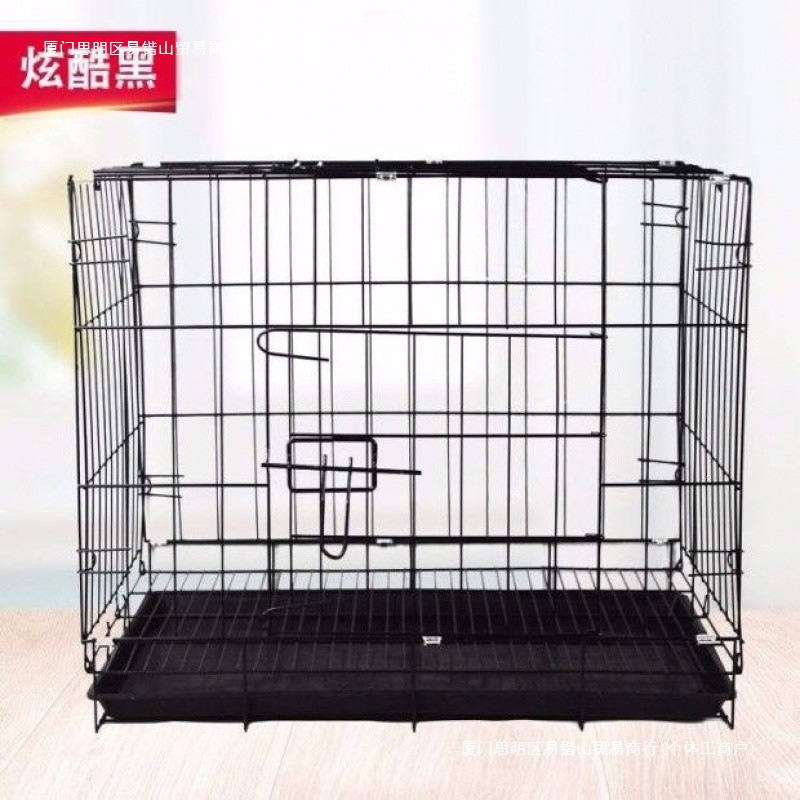 D猫笼笼A中型折叠泰迪狗笼犬鸡笼狗笼子小型犬宠物贵宾兔笼比熊