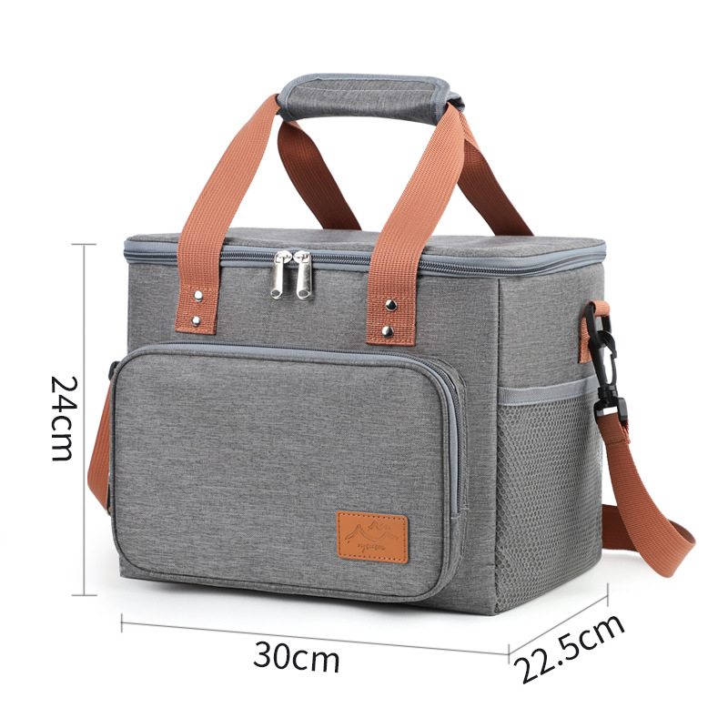 Nueva bolsa de hielo de tela Oxford, bolsa de picnic al aire libre, bolsa de almuerzo de mano, bolsa de almuerzo de preservación del calor, comercio exterior transfronterizo al por mayor