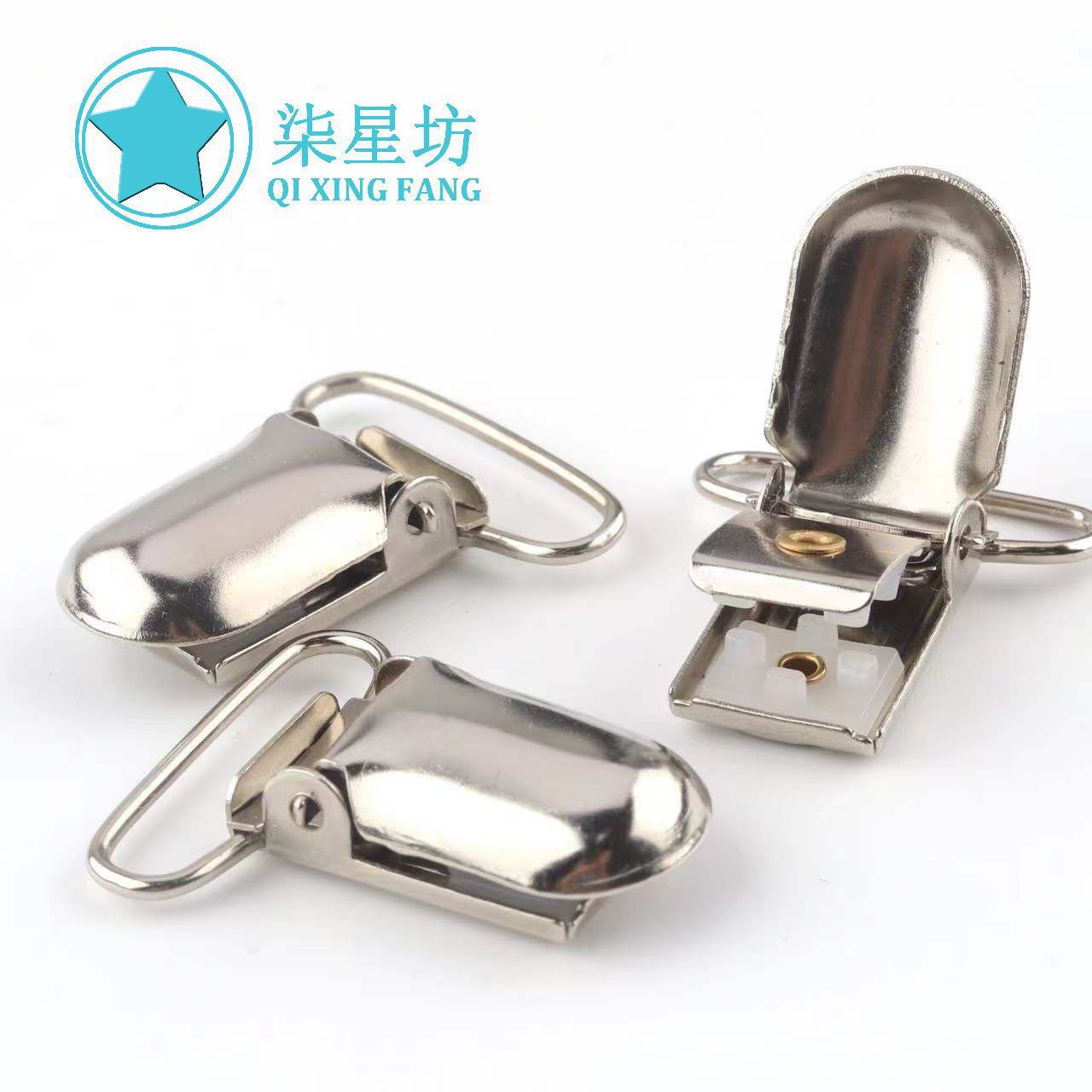 Color mayorista japonés en forma de O oro plata ajuste de botón de calcetín botón de boca de pato accesorios de ropa