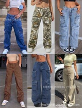 Women's new styleCargo JeansŮʽ��a���ɹ��bѝ���ţ��ѝ