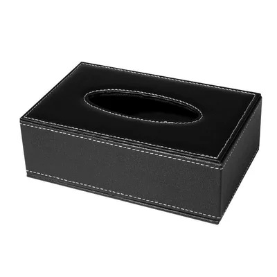 Dashboard, Front Seat, Creative, Car tissue box/set - black-no-cartoon-comes-with-anti-slip-mat-suitable-for-about-300-paper-towels