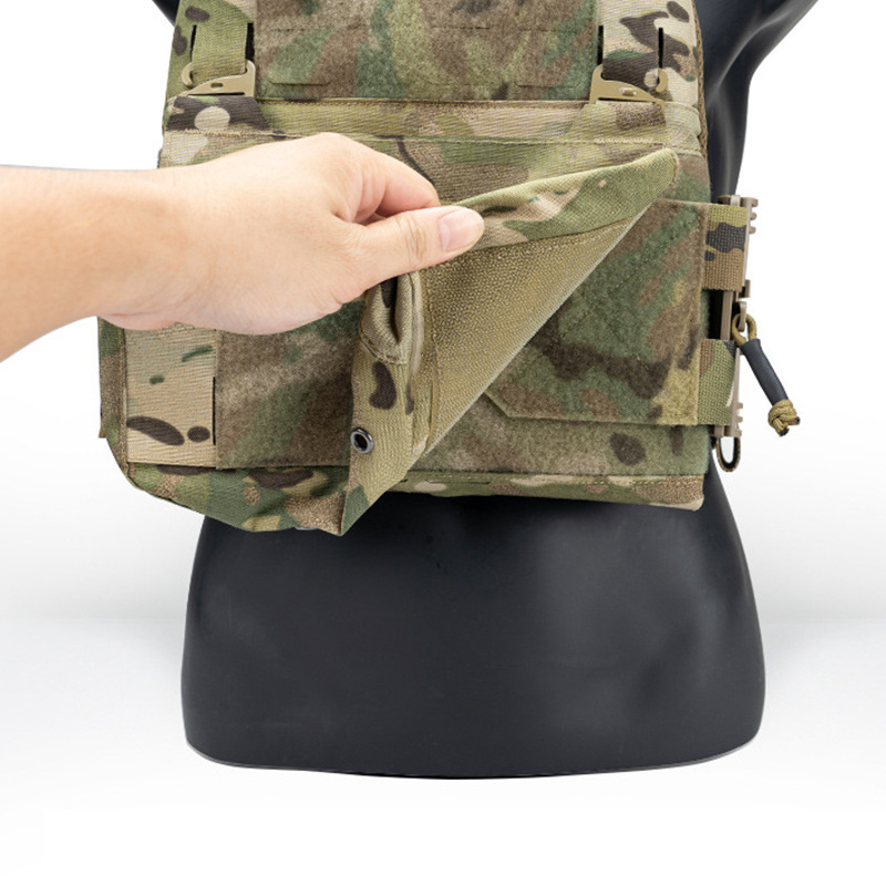 Extracción en caliente transfronteriza Chaleco táctico FCSK Paquete de panel frontal FCPC Bolsillo de canguro Bolsa de almacenamiento táctico para colgar en el pecho