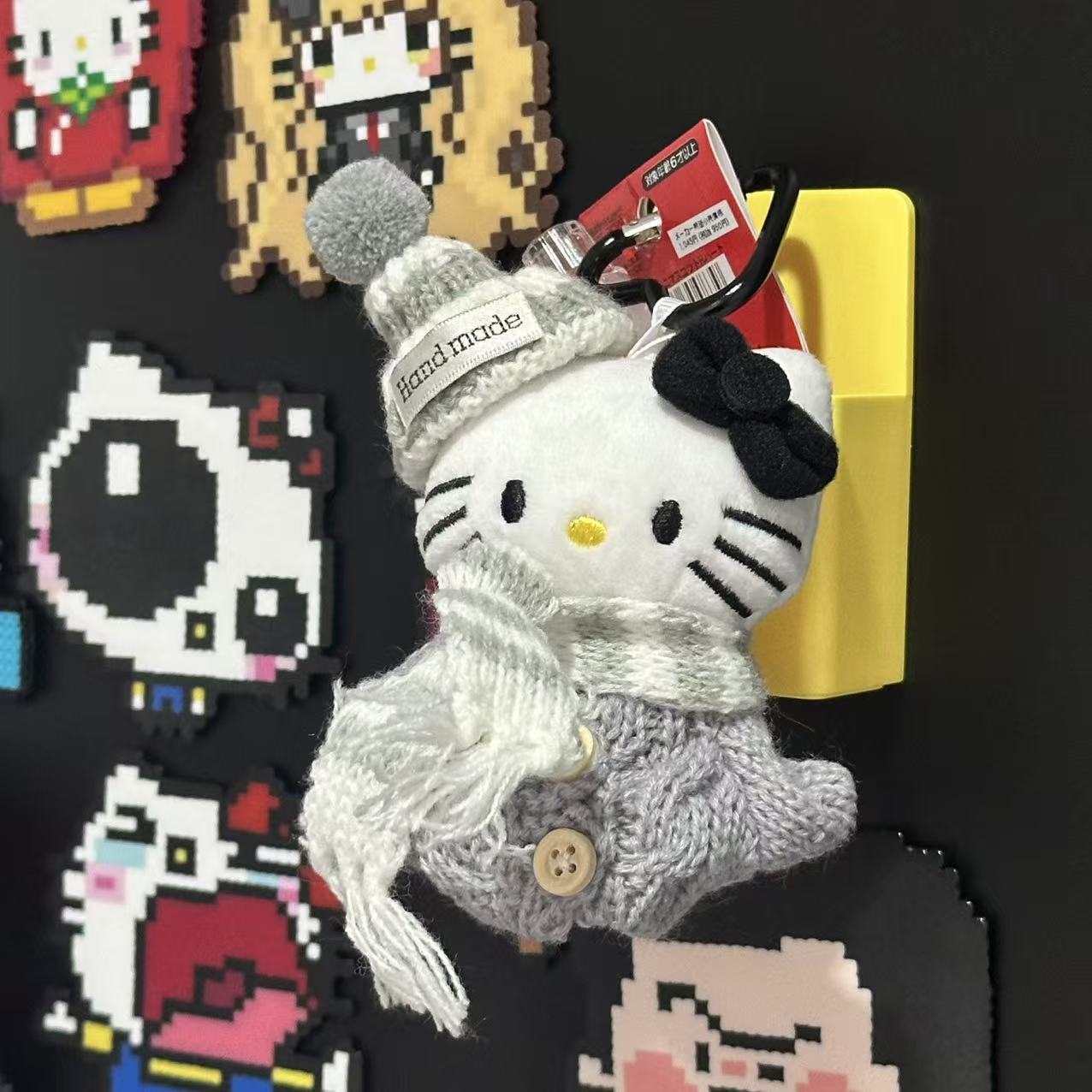 Amor hellokitty muñeca colgante llavero colgante bolsas de regalo bolsas de peluche lindo muñeca colgante lindo