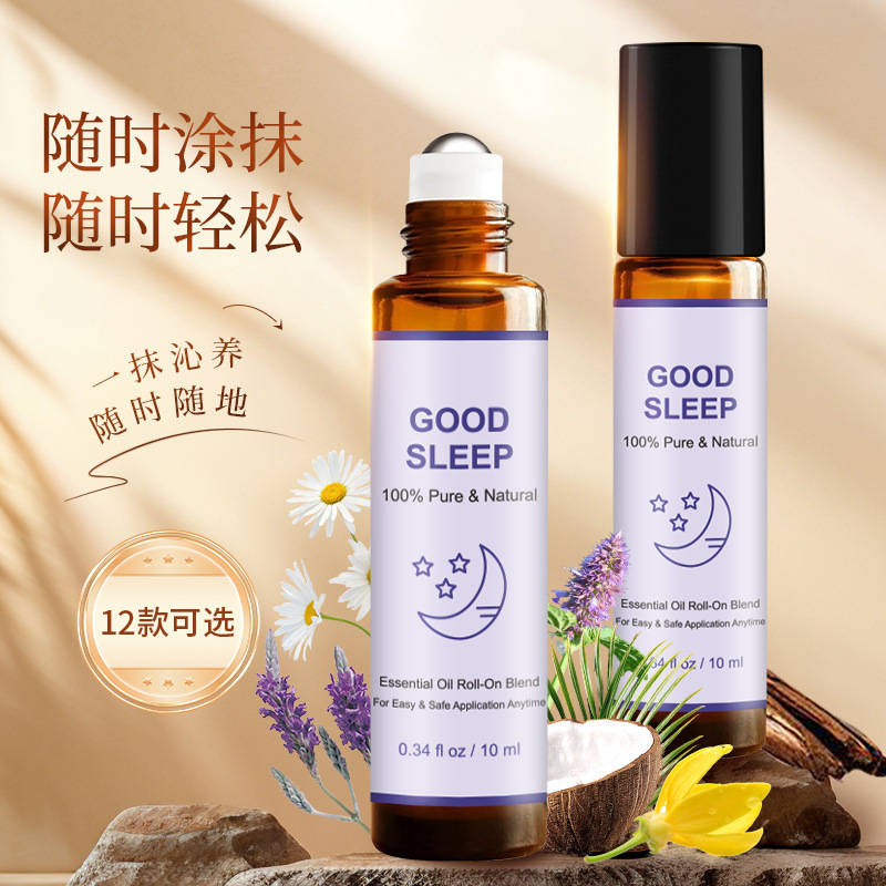tk/アマゾン ホットロールオンマッサージエッセンシャルオイルケアアロマエッセンシャルオイル 10ml フェイシャルヘアケアマニキュアセット|undefined