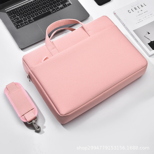 New laptop bag, portable shoulder bag, suitable for Apple, Lenovo Xiaoxin 15.6, Xiaomi, Asus Dell