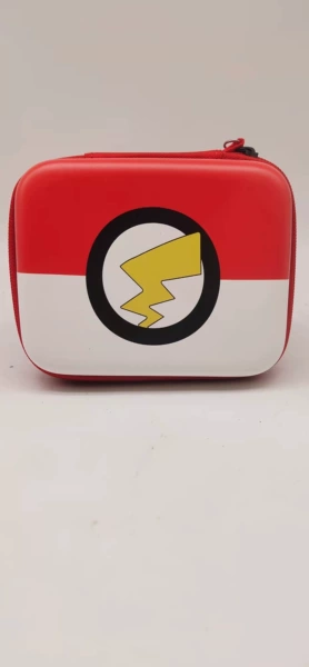 Red and white lightning tail