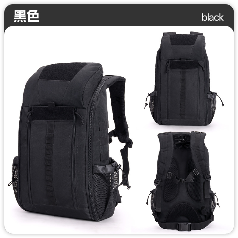 Bolsa médica táctica multifuncional personalizada transfronteriza de primeros auxilios contra incendios al aire libre de gran capacidad de material de emergencia a pie mochila