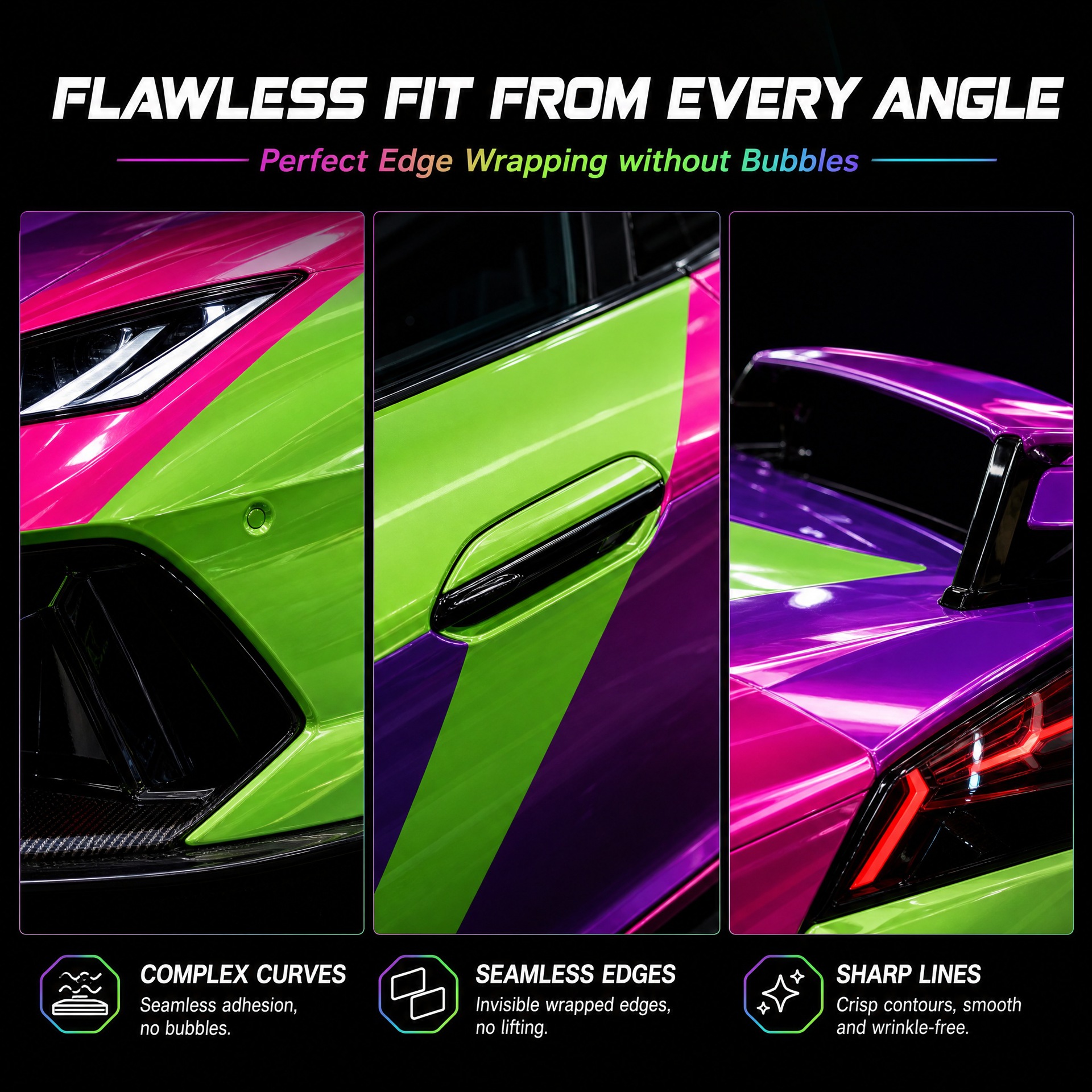 Colorful Paint Protection Film Tpu Color-Changing Film Car Wrap That Doesn'T Peel Off and Leaves No Residue Ppf Full Body Color-Changing Film