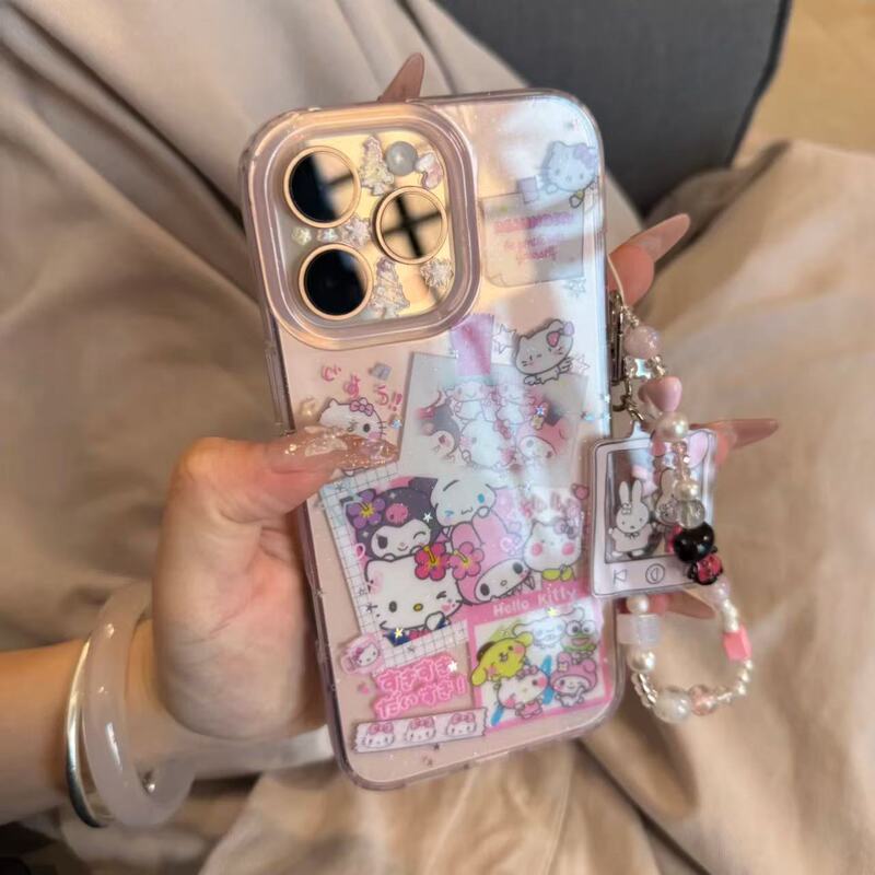 Big photo kt cat Miffy Kulomi mobile phone case for iPhone16promax Apple cute new 1415 Big photo kt cat Miffy Kulomi mobile phone case for iPhone16promax Apple cute new 1415