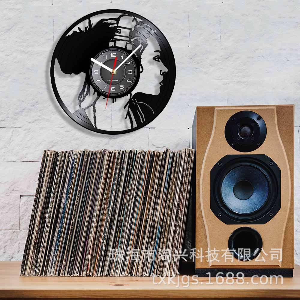 Creative retro headphones, decorations, watch, nostalgia