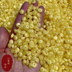 Fidelity Raw Ore Beeswax Spacer White Flower Full Honey Beads Beads Spacer Beads Beads Bracelet DIY Accessories Accessories