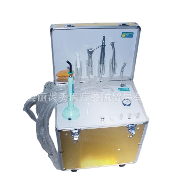 Máquina de parche de estética de relieve Turbina dental de baja velocidad Instrumento estético de porcelana de hielo oral de alta velocidad