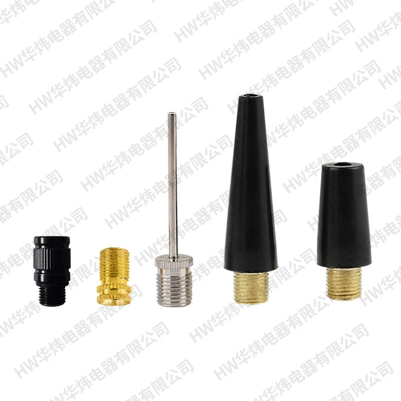 Аксессуары для автомобильного воздушного насоса, шариковая игла, длинное воздушное сопло, короткое воздушное сопло, велосипедное сопло, надувное переходное сопло, надувное сопло