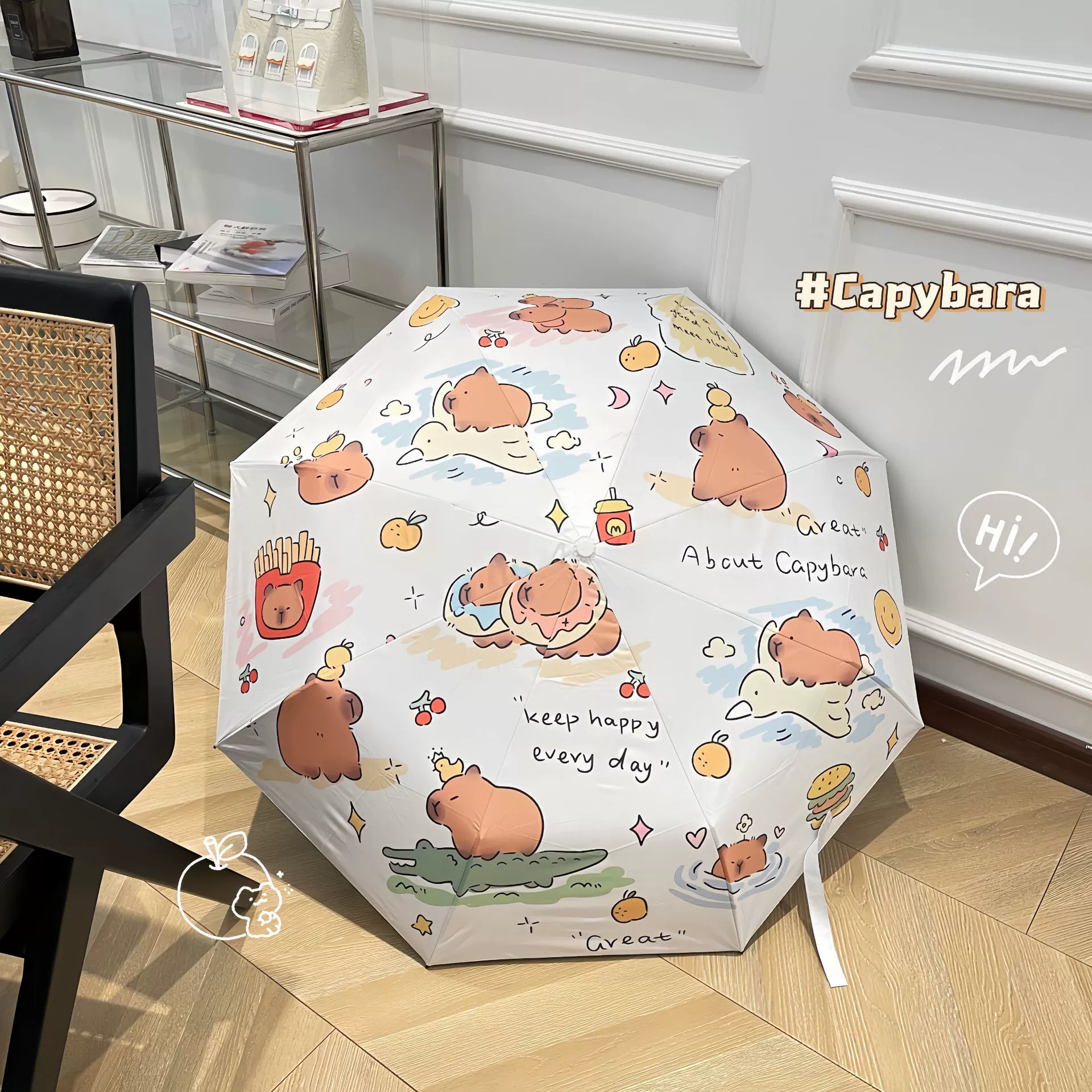 Автоматический мультфильм durable зонт от солнца