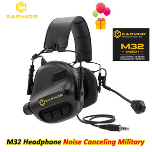 EARMOR genuine goods M32 electronic pickup noise reduction headset communication headset with microphone special forces training tactical earmuffs