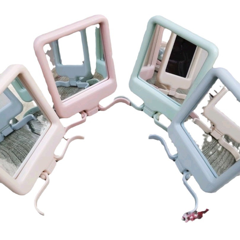 Espejo de Maquillaje Plegable Portátil de Plástico para Dormitorio image 5