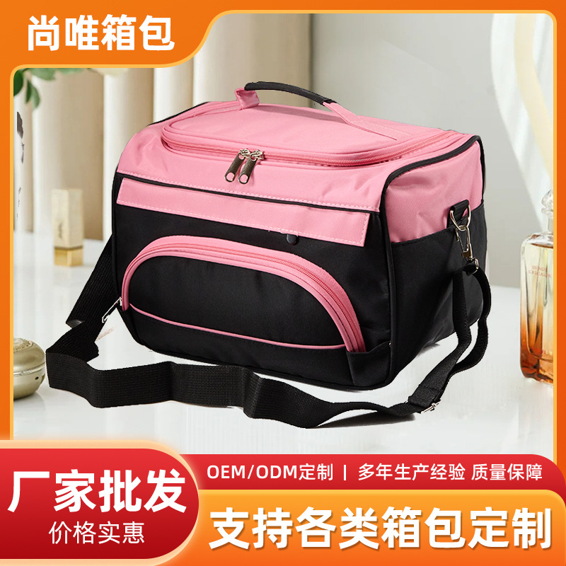 美发工具箱包发型师工具包多功能大号单肩手提化妆包跟妆纹绣包