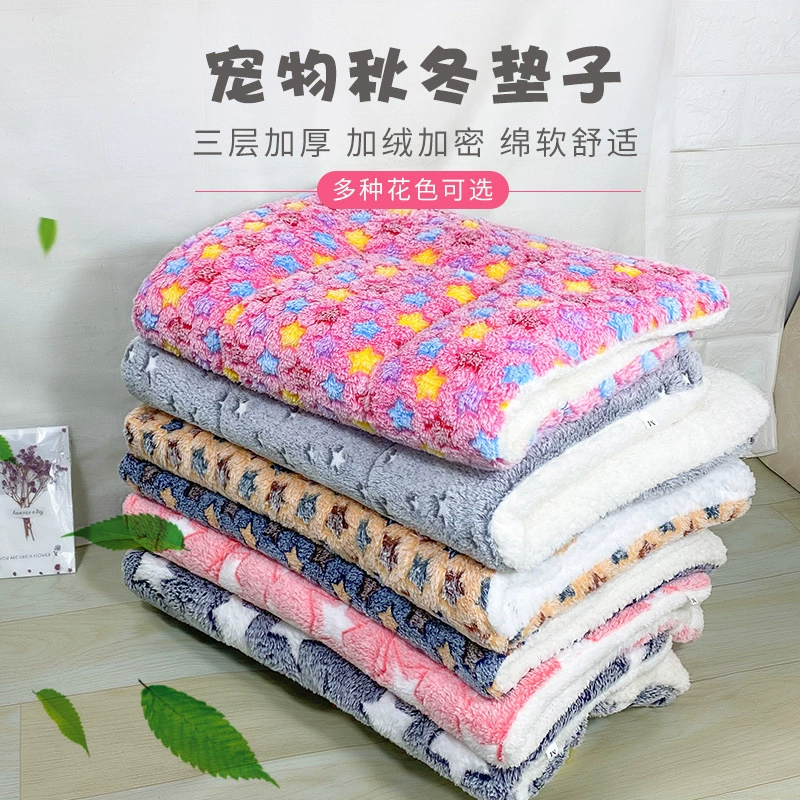 Трансграничные производители оптом осенне-зимний коврик для домашних животных кошачье гнездо собака Универсальный Коврик для кошачьего и собачьего гнезда утолщенное теплое одеяло