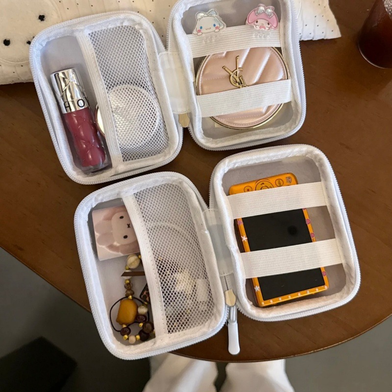 Cute Miffy CCD bolsa de protección de cámara bolsa de cambio certificados miffy polvo de lápiz labial almacenamiento portátil a prueba de caídas