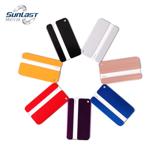 Factory wholesale aluminum alloy metal luggage tag luggage tag boarding check-in tag handwritten aircraft luggage tag