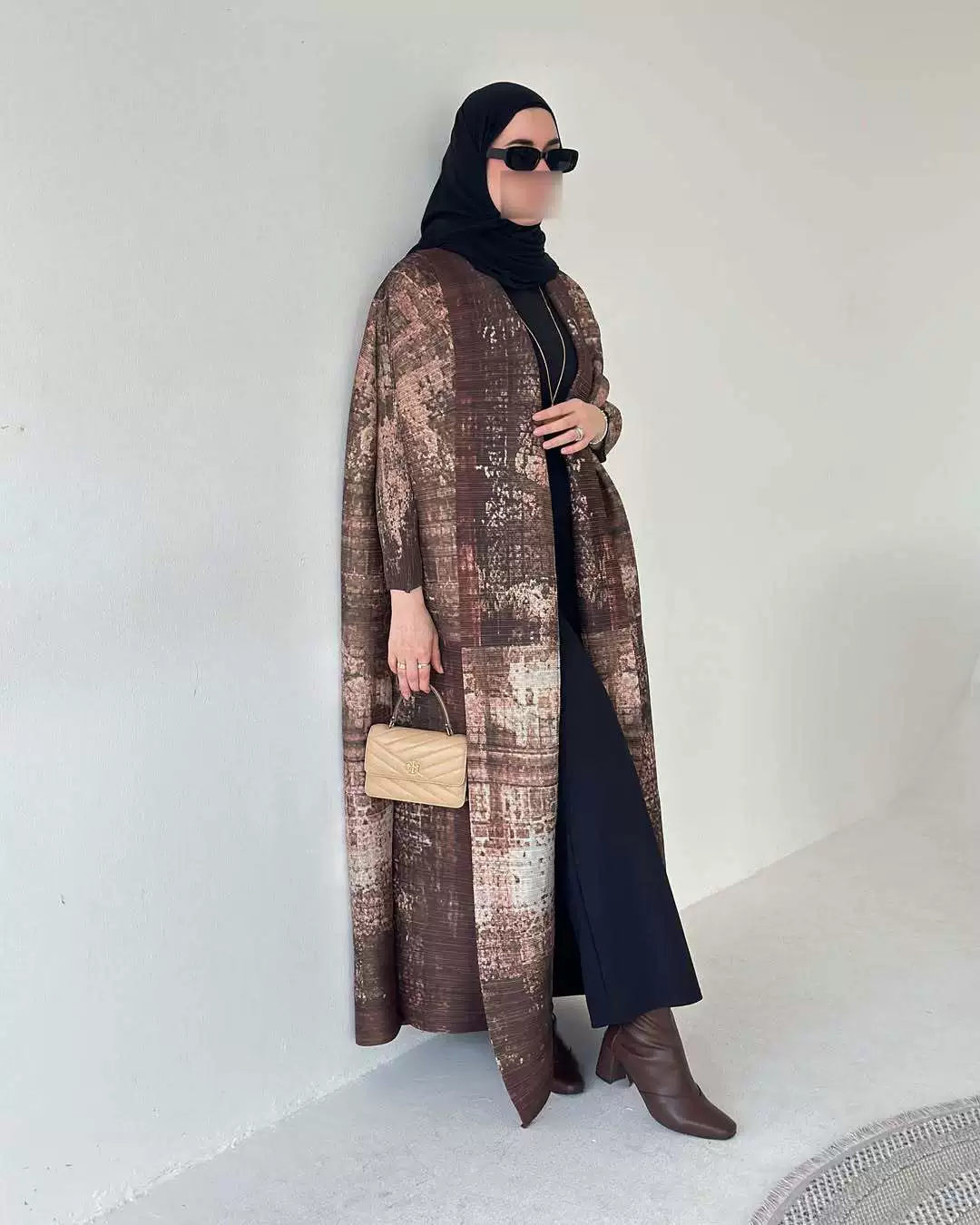 Платье абая Miyake, складчатый женский длинный кардиган, стиль Дубай, легкий элегантный наряд ближневосточного стиля