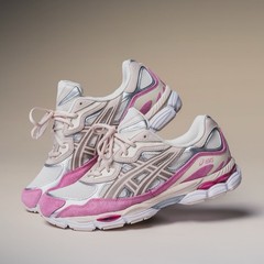 Arthur メンズ レディース GEL-NYC 滑り止め耐摩耗性スプライシングメッシュ通気性スポーツランニングシューズ通気性と足の栄養補給