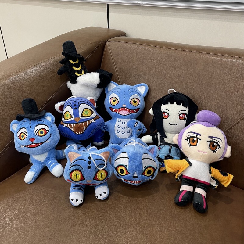 跨境热卖k pop demon hunters猎魔女团周边毛绒玩具娃娃玩偶现货|undefined