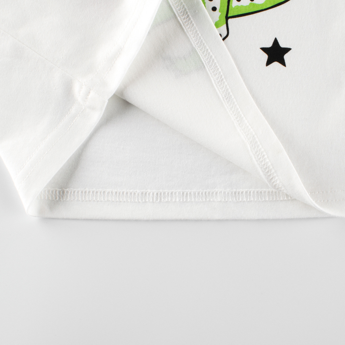 27kids marca ropa para niños otoño nuevo 2024 camiseta de manga larga para niños transfronterizos camisa de fondo para hombres dos dinosaurios falsos