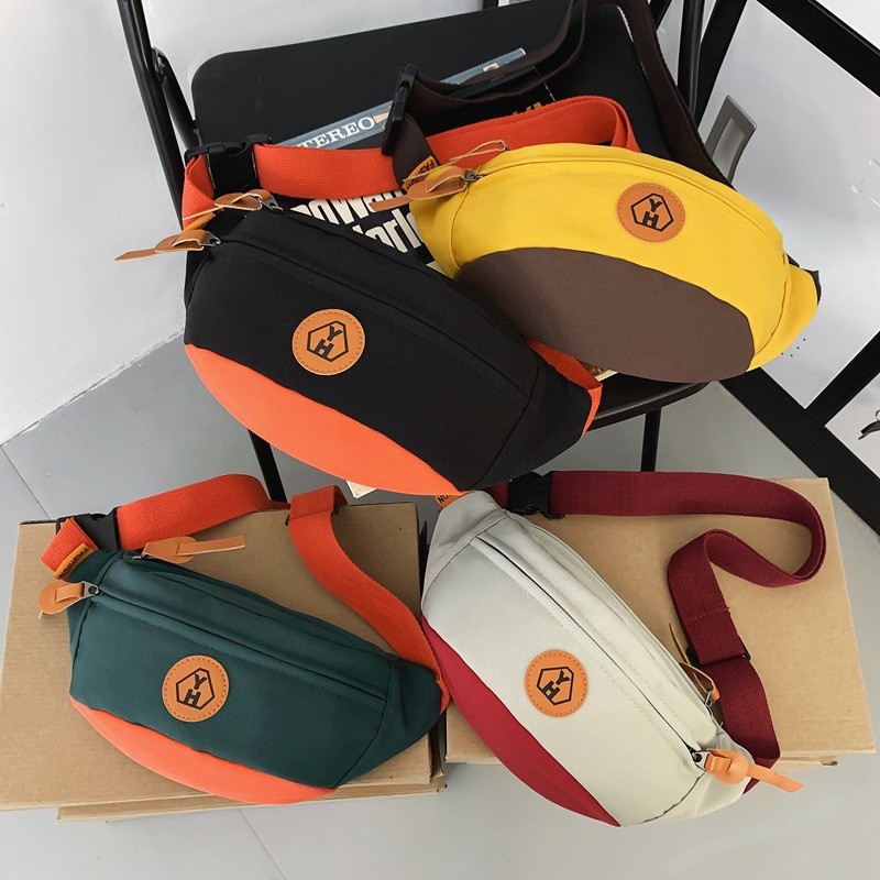 Waist bag women sports trendy casual shoulder bag men bag messenger bag multifunctional chest bag men waist bag travel bag couple_voghion.com