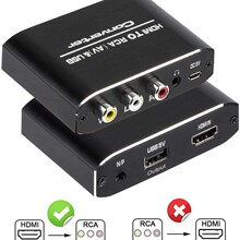 HDMI TO AV +USB+3.5���C  HDMI2AV  HDMI TO RCA (CVSB)HDMI�DAV