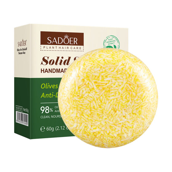 English shampoo soap SADOER oil control fluffy deep cleaning essential oil soap cross-border foreign trade factory direct sales